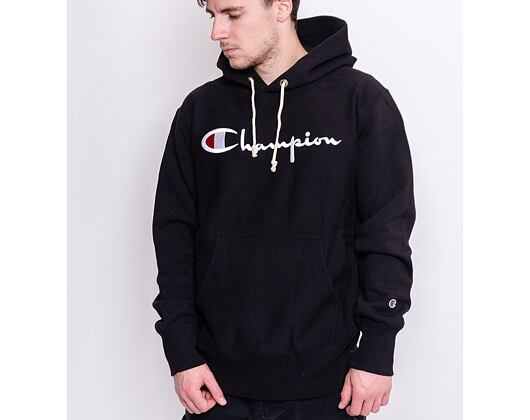 Mikina Champion Hooded Sweatshirt Black 215159 KK001 NBK
