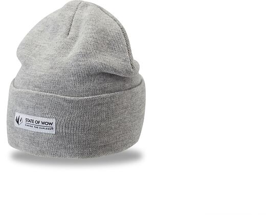 Kulich State of WOW Adler Fold Beanie Light Grey Melange