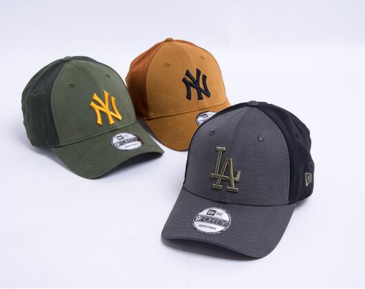 Kšiltovka New Era 9FORTY Multi Pop Panel Los Angeles Dodgers Strapback Black