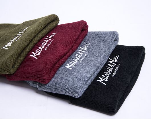 Kulich Mitchell & Ness Pinscript Cuff Knit Olive