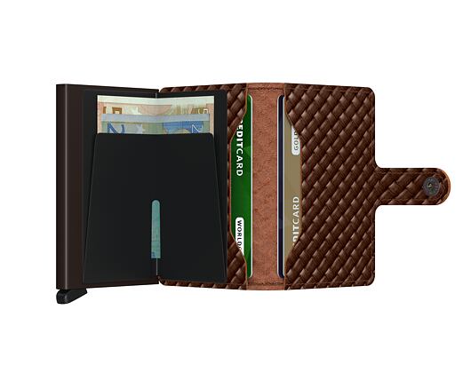 Peněženka Secrid Miniwallet Basket Brown