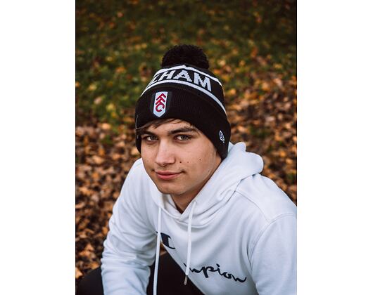 Kulich New Era Wordmark Knit Fulham FC Black