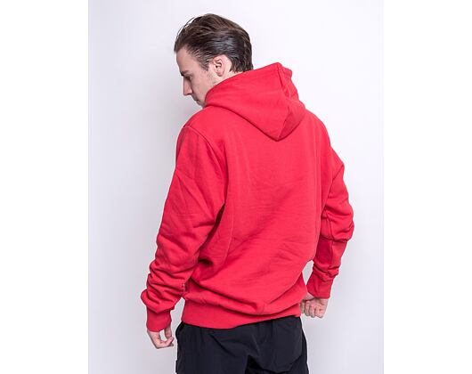 Mikina New Era Graphic Pull Over Hoody Chicago Bulls Front Door Red