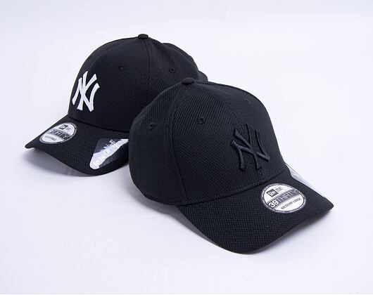 Kšiltovka New Era - MLB Diamond Era 39THIRTY - NY Yankees - Black