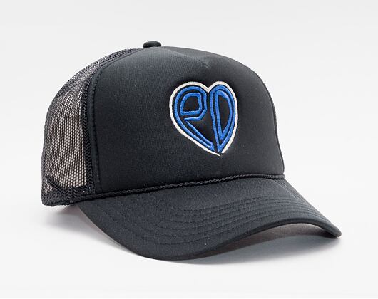 Kšiltovka Pink Dolphin Legend At Heart Trucker Black