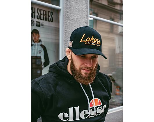 Kšiltovka Mitchell & Ness Los Angeles Lakers 831 Vintage Tailscript Black