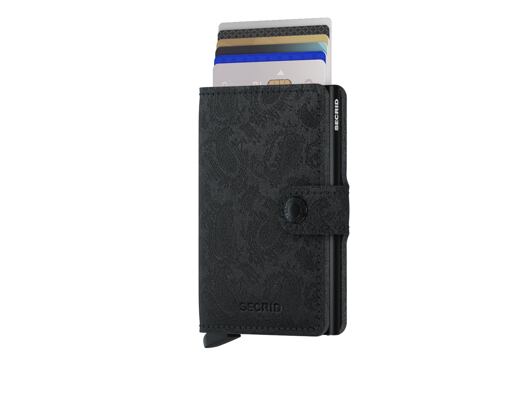 Peněženka Secrid Miniwallet Paisley Black