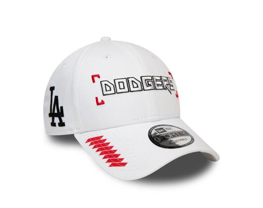 Kšiltovka New Era 9FORTY Los Angeles Dodgers Blueprint White