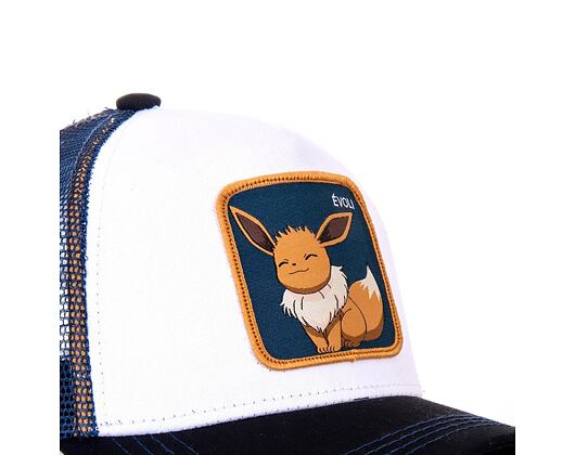 Kšiltovka Capslab Eevee 3 Trucker White / Blue EVO3