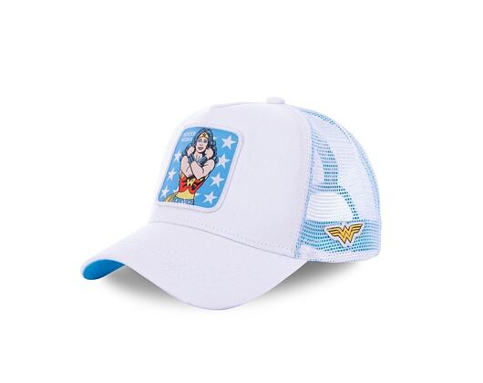 Kšiltovka Capslab Wonder Woman 1 Trucker White