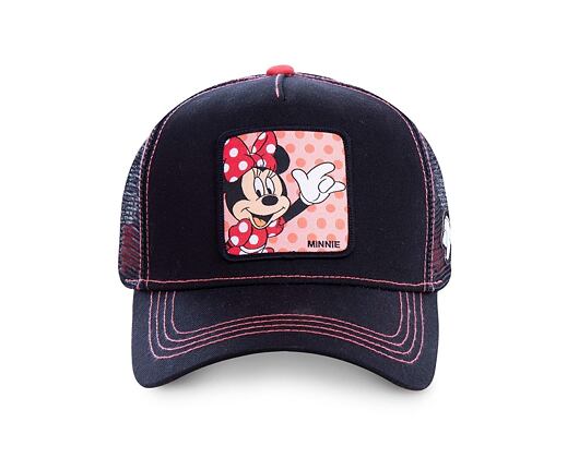 Kšiltovka Capslab Minnie Mouse 2 Trucker Black / Pink