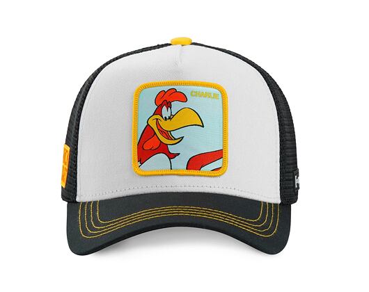 Kšiltovka Capslab Charlie Trucker White / Black - CHA