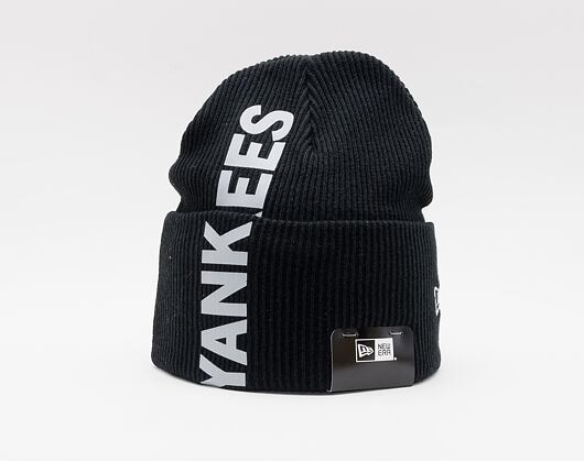 Kulich New Era MLB Wordmark Cuff Knit New York Yankees Black
