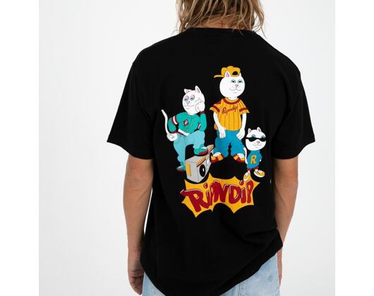Triko RIP N DIP Nerm And The Gang Tee RND4743 Black