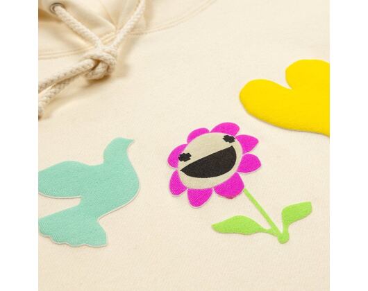 Mikina Pink Dolphin Be Kind Hoodie AF12011BKHTA Tan