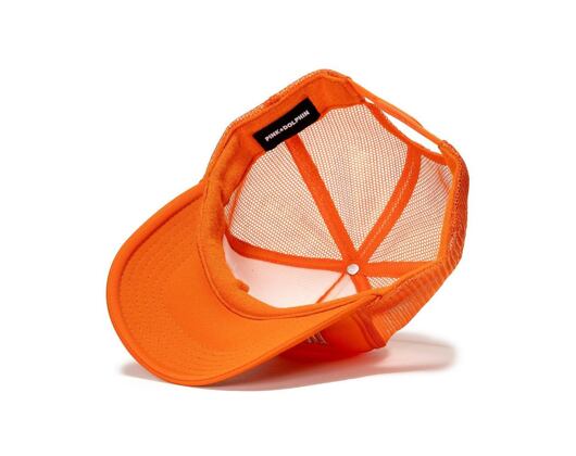 Kšiltovka Pink Dolphin POSITIVITY HAT OH2206POOR ORANGE