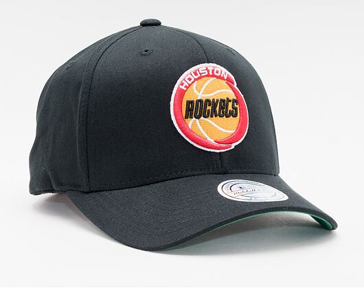Kšiltovka Mitchell & Ness Houston Rockets 537 Team Logo High Crown Black