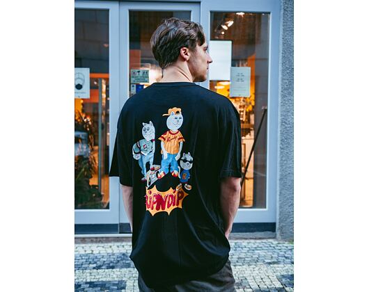 Triko RIP N DIP Nerm And The Gang Tee RND4743 Black