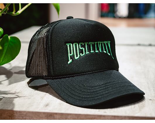 Kšiltovka Pink Dolphin POSITIVITY HAT OH2206POBL BLACK