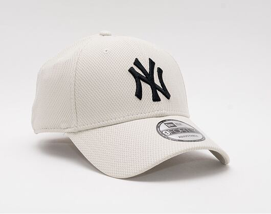 Kšiltovka New Era 9FORTY MLB Diamond Era New York Yankees Strapback Stone / Black