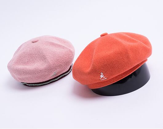 Baret Kangol 2-Tone Bermuda Jax Beret Dusty Rose K3408-DR667