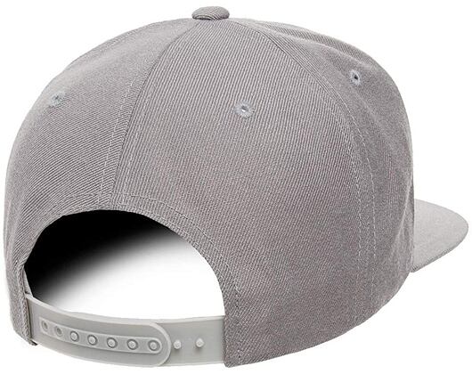 Kšiltovka Yupoong Classic Flexfit Snapback Heather Grey