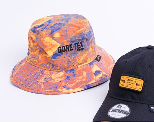 Klobouk New Era Gore-Tex Adventure Bucket Bucket Orange