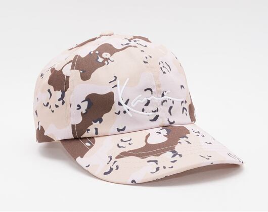 Kšiltovka Karl Kani Signature Camo Cap Beige 7030815