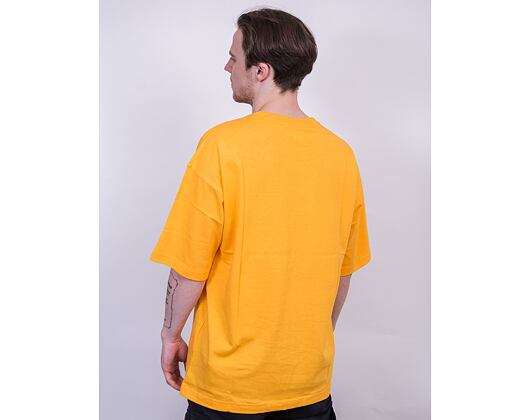 Triko Champion Oversized Crewneck T-Shirt 214282 ZNN Mustard