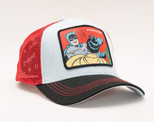 Kšiltovka Capslab Trucker (DC COMICS) Batman & Robin MEM1