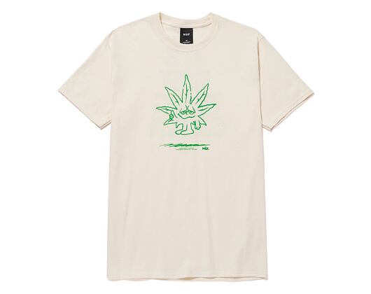 Triko HUF 4/20 Easy Green T-Shirt Natural