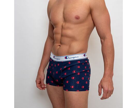 Pánské Boxerky Champion 2-Pack Mix2 Navy/Grey