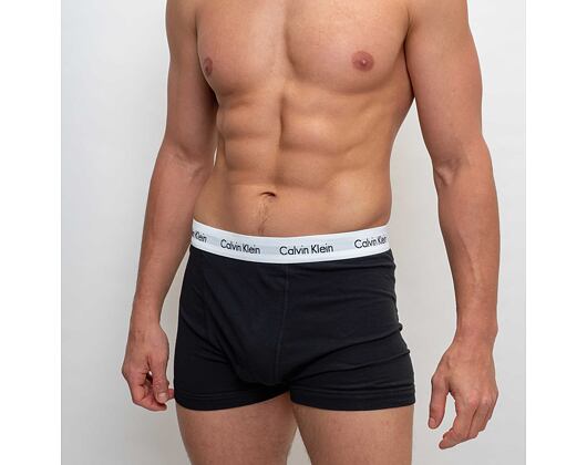 Boxerky Calvin Klein 3 Pack Trunk 001 Black
