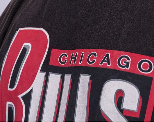 Triko Mitchell & Ness Chicago Bulls Center Circle SSTEINTL930 Washed Black