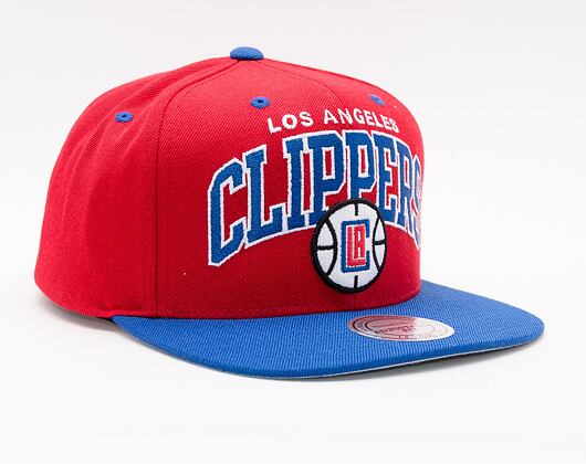 Kšiltovka Mitchell & Ness Team Arch 2 Tone Snapback Los Angeles Clippers Red / Royal