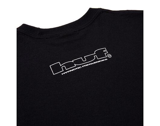 Triko HUF Fractal T-Shirt Black