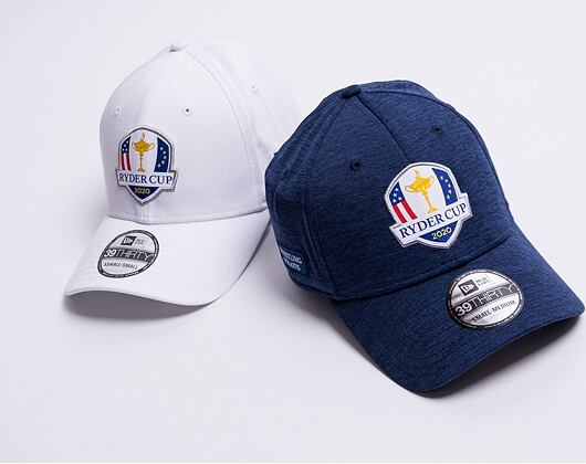 Kšiltovka New Era 39THIRTY Cotton Ryder Cup 2020 Stretch Fit Optic White
