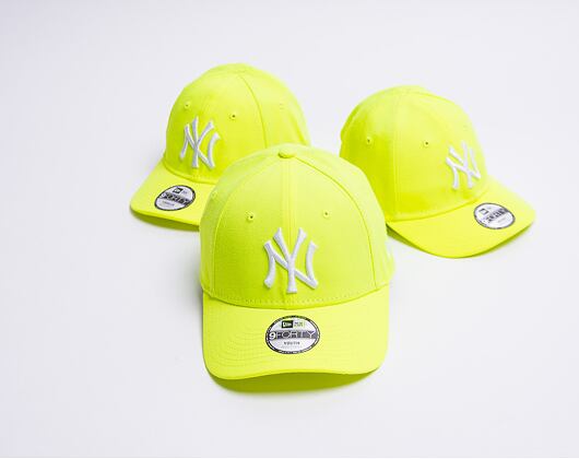 Kšiltovka New Era 9FORTY MLB Neon Pack New York Yankees Strapback Upright Yellow