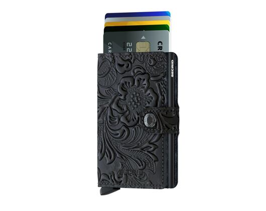 Peněženka Secrid Miniwallet Ornament Black