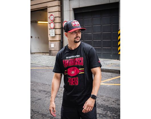 Triko New Era NFL Football San Francisco 49ers Black