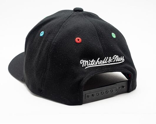 Kšiltovka Mitchell & Ness RGB Redline Snapback Branded Black