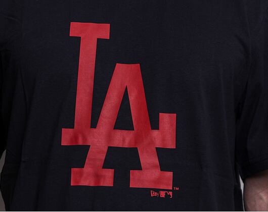 Triko New Era MLB Seasonal Team Logo Tee Los Angeles Dodgers Navy / Red
