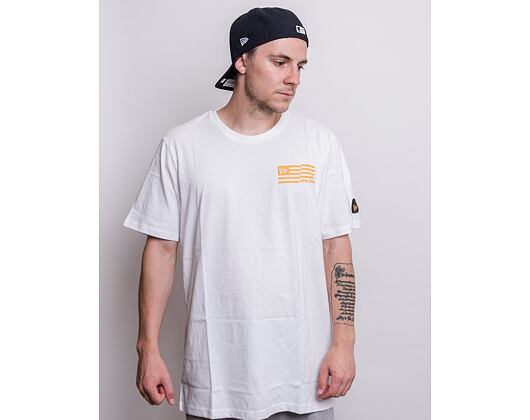 Triko New Era Contemporary Graphic Tee Optic White