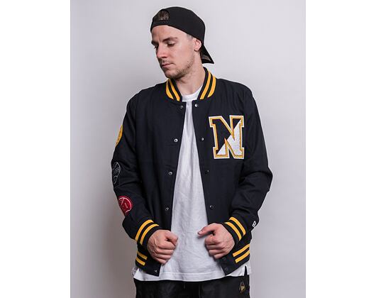 Bunda New Era Heritage Varsity Jacket Navy