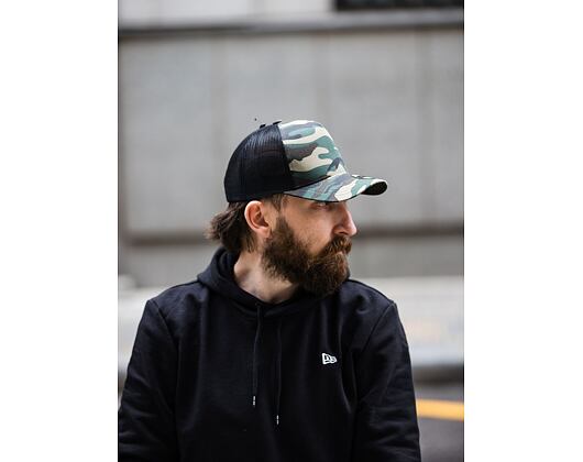 Kšiltovka State of WOW Reed Baseball Trucker Camo/Black Snapback