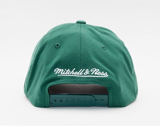 Kšiltovka MItchell & Ness Team Ground Redline Milwaukee Bucks Green Snapback