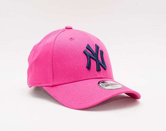 Dětská kšiltovka New Era 9FORTY Kids MLB Home League Essential New York Yankees Strapback Beetroot P