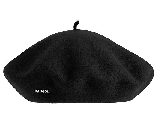 Vlněný baret Kangol Modelaine Beret 3388BC-BK001 Black