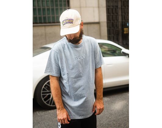 Triko RIP N DIP La Brea Embroidered Tee RND6009 Light Blue