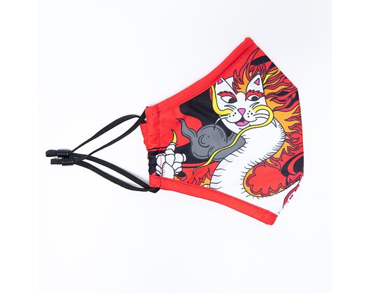 Rouška RIP N DIP Dragonerm Face Mask RND7161 Red